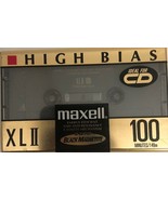 Maxell XLII 100 High Resonance Damping Audio Cassette Tape-Sealed-RARE-S... - £12.50 GBP