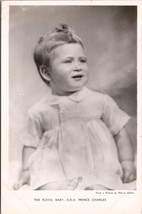 UK The Royal Baby H.R.H. prince Charles Photo Postcard Z6 - £11.91 GBP