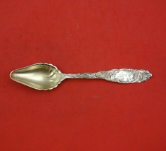Princess by Towle Sterling Silver Melon Spoon Gold Washed 5 3/4&quot; Silverware - £54.53 GBP