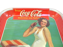 Vintage 1939 Springboard Girl Coca-Cola Tray - £176.12 GBP