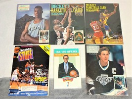 Beckett Basketball Robinson Magic Johnson &amp; Hockey Gretzky SPURS Media Guide Lot - £7.96 GBP