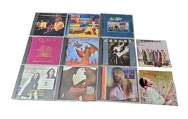 Lot of 11 Rock CDs Rod Stewart, Queen, Meat Loaf, Journey, Kansas Ect - $12.99