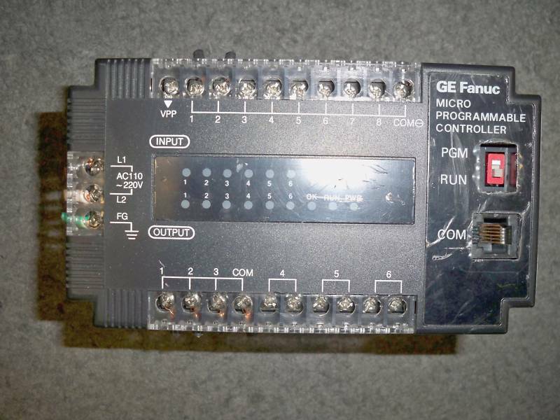 GE FANUC IC620MDR014B Micro Progammable Controller 14 points 8 DC in 6 R... - $30.00