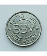 Vintage BBM Super Line Casino Gaming Token - $182.44 MXN