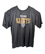 Selma Saints Teachers Shirt Adult Size XL Gray #8 BSN Alabama Football L... - £25.03 GBP