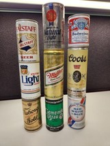 Lot Of 9 Vintage Metal Empty Beer Cans Pictured #6 - £10.63 GBP