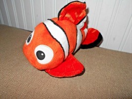 Disney Finding Nemo Plush Clown Fish  9&quot; Lgth Plush Stuffed Toy Animal - $6.93