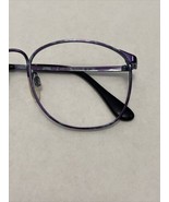 NOS Round Marcolin Accuflex 111 Purple Blue Blueberry Eyeglass Frames 50... - £23.52 GBP