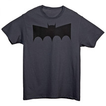 Batman 50&#39;s Retro Angular Symbol T-Shirt Grey - £25.56 GBP+