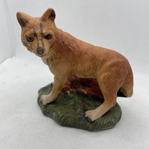 Red Fox Ceramic Figurine, Vintage, Rare - £14.55 GBP