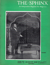 The Sphinx An Independent Magazine For Magicians. August 1949 Vol. 48 No. 6 - £7.65 GBP