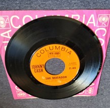 Johnny Cash 7” 45 Record - The Matador / Still In Town Columbia (42880) - £7.70 GBP