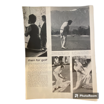 Bob Hope Playing Golf Print Life Magazine May 11 1962 Frame Ready Black ... - $8.87