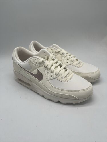 Primary image for Nike Air Max 90 Sail/Phantom/Pink Oxford Running Shoes DX0115-101 Women Size 10