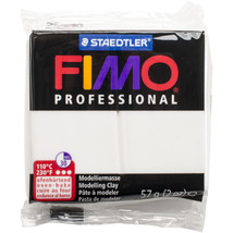 Fimo Professional Soft Polymer Clay 2oz-White - £11.55 GBP