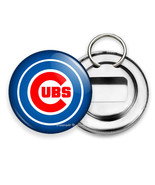 NEW CHICAGO CUBS BASEBALL TEAM BEER BOTTLE OPENER KEYCHAIN KEY FOB FAN G... - $20.15 CAD