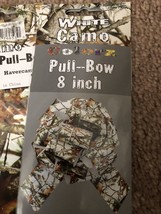 Lot Of 5 Gift Wrapping Bows 8&quot; Camo Theme Pull Bow Woodlands Hunting - £16.61 GBP
