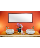 Basin Panel Suar Wood Natural Edge Bathroom Facilities Massive Natural - $12,650.77 MXN+