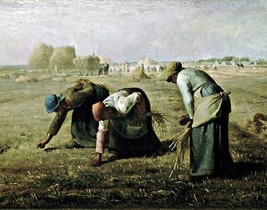 Gleaners by Jean-François Millet. Life Art Print Reproductions Canvas Giclee - £6.76 GBP+