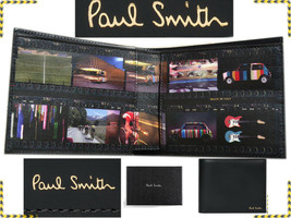PAUL SMITH Men&#39;s Wallet 100% Leather *HERE WITH DISCOUNT* PS26 T1P - £112.86 GBP