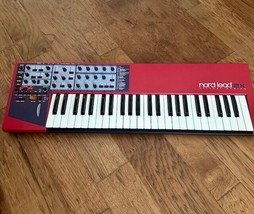 Nord Lead 2x Virtual Analog Synthesizer Keyboard, Red w/case - $649.83