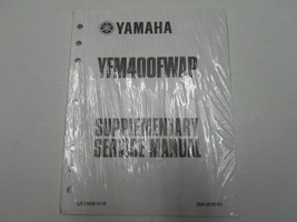 2002 Yamaha YFM400FWAP Supplémentaire Service Manuel Usine OEM Livre 02 Neuf - £19.08 GBP