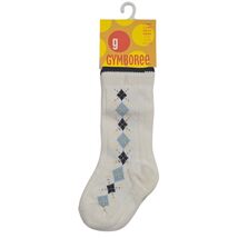 Gymboree Baby Boys White Argyle Socks Navy Blue Light Blue 3-12 Easter 2... - $11.88