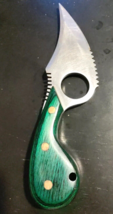 Fixed Blade Knife Chipaway Cutlery 3.5&quot; Made In Pakistan With Sheath Woo... - $288.30 MXN
