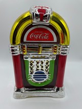  Coca Cola Gibson Glossy Ceramic Jukebox 11.5&quot; Cookie Jar 2002 - $17.09