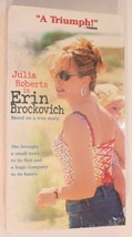 Erin Brockovich VHS Tape Julia Roberts Albert Finney Sealed New Old Stock S1A - $9.89