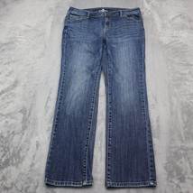 Liz Claiborne Pants Womens 8P Blue Petite Classic Fit Straight Leg Denim Jeans - £23.35 GBP