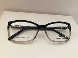 Lamar Two Tone Black Eyeglasses Eyeglass Frames OB037 Size 54-17-135 - £46.87 GBP