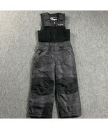 Weatherproof 32 Degrees Snow Bib Kids 6 Yrs Gray Zip Fleece Ski 100% Pol... - $311.66 MXN