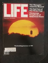 Life Magazine September 1980 - The Olympics - Hollywood Stars - Jay Hammond - FL - £5.20 GBP