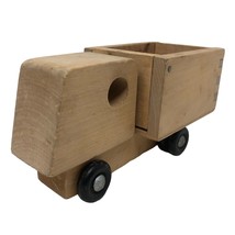 VTG Creative Playthings Wooden Toy Dump Truck Made In Finland - £34.83 GBP