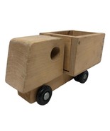 VTG Creative Playthings Wooden Toy Dump Truck Made In Finland - £34.93 GBP