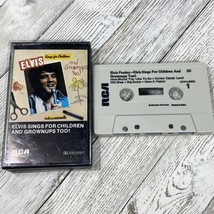 Elvis Sings For Children And Grownups Too Cassette Tape Teddy Bear Old MacDonald - £2.98 GBP