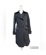 Calvin Klein Women’s Trench Coat size small Double Breasted Belted with ... - $24.26