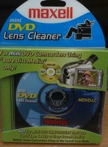 Maxell Mini-DVD Camcorder Lens Cleaning Disc - Brand New In Package - £6.32 GBP