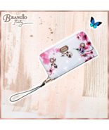 Brangio Italy Floral &amp; Hummingbird Wallet/Wristlet - $95.93 CAD