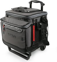 Rolling Cooler With Wheels And All-Terrain Cart: Arctic Zone Titan Deep ... - $99.50