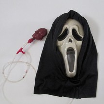 Scream Ghostface Blood Pumping Mask Bloody Heart Pump Non Working As Is - £14.34 GBP