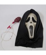 Scream Ghostface Blood Pumping Mask Bloody Heart Pump Non Working As Is - £14.21 GBP