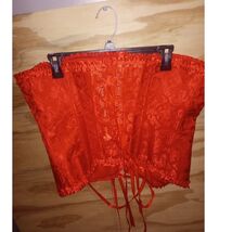 Women's Red Corset Top Costume 4x Plus Cosplay - $12.60