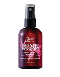 Agadir Hemp  Red Wine Gloss Spray Treatment 4oz