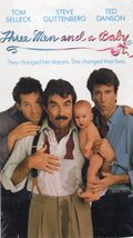 THREE MEN and a BABY (vhs) *NEW* remake directed by Mr. Spock, Leonard Nimoy - £4.31 GBP