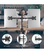 BONTEC Dual Monitor Stand, Adjustable Monitor Arm Desk Mount for 13-27 Inch - $1,086.89 MXN
