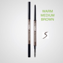 Kiss N.Y Professional Top Brow Fine Precision Brow Pencil Warm Med. Brown KBPP03 - £5.94 GBP