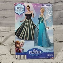 Simplicity pattern S0746 Misses&#39; &quot;Frozen Costumes&quot; ~ 2 styles size 14 - ... - $19.79