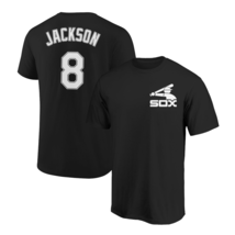 Bo Jackson T-Shirt Chicago White Sox Player Name &amp; Number Soft Jersey Tee - £14.95 GBP